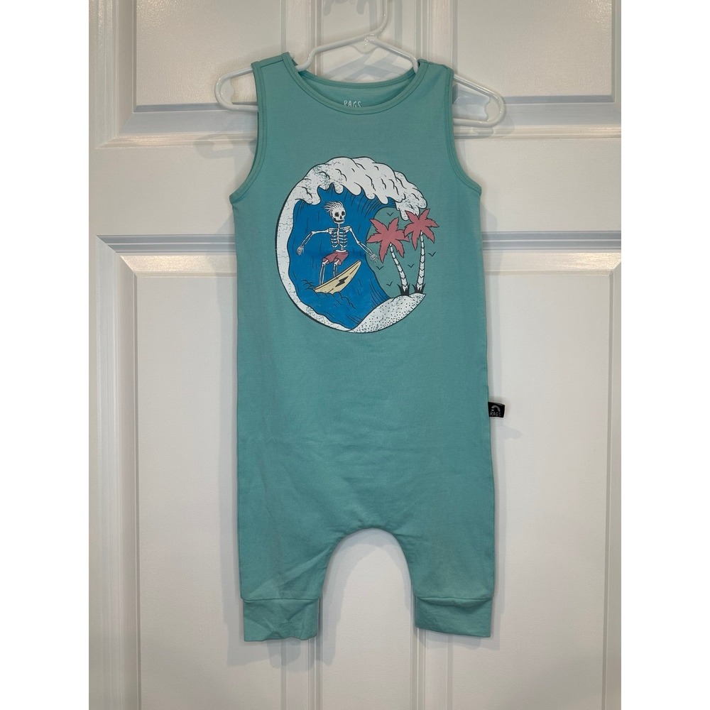 Rags Skelly Tank Size 18-24 Months